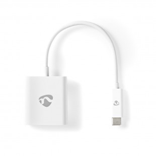 Câble Adaptateur USB-C™ | USB-C™ Mâle - VGA Femelle | 0,2 m | Blanc