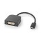 Câble Adaptateur USB-C™ Nedis | Type-C™ Mâle - DVI 24+5 Femelle | 0,2 m | Noir