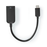 Câble Adaptateur USB-C™ Nedis | Type-C™ Mâle - Sortie HDMI™ | 0,2 m | Noir