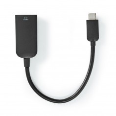 Câble Adaptateur USB-C™ Nedis | Type-C™ Mâle - Sortie HDMI™ | 0,2 m | Noir