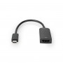 Câble Adaptateur USB-C™ Nedis | Type-C™ Mâle - Sortie HDMI™ | 0,2 m | Noir