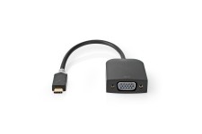 Câble Adaptateur USB-C™ Nedis | Type-C™ Mâle - VGA Femelle | 0,2 m | Anthracite