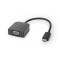 Câble Adaptateur USB-C™ Nedis | Type-C™ Mâle - VGA Femelle | 0,2 m | Noir