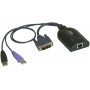 Câble adaptateur KVM DVI / USB 0.25 m