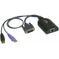 Câble adaptateur KVM DVI / USB 0.25 m