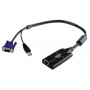 Câble adaptateur KVM VGA / USB / RJ45 0.25 m
