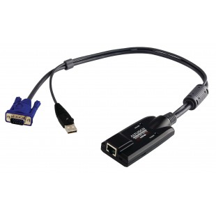 Câble adaptateur KVM VGA / USB / RJ45 0.25 m