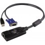 Câble adaptateur KVM VGA / USB 0.25 m