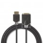 Câble HDMI vers DVI | Connecteur HDMI™ - DVI-D Mâle à 24 + 1 Broches | 2,0 m | Anthracite