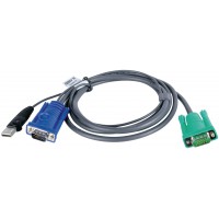Câble KVM VGA Mâle / USB A Mâle - Aten SPHD15-G 5.0 m