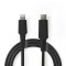 Câble Lightning Apple | Mâle 8 Broches Apple Lightning vers USB-C™ | 2,0 m | Noir