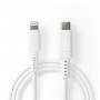 Câble Lightning Apple | Mâle à 8 Broches Lightning Apple vers USB-C™ | 1,0 m | Blanc