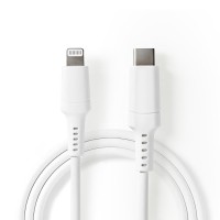 Câble Lightning Apple | Mâle à 8 Broches Lightning Apple vers USB-C™ | 1,0 m | Blanc