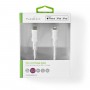 Câble Lightning Apple | Mâle à 8 Broches Lightning Apple vers USB-C™ | 1,0 m | Blanc