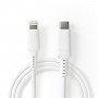 Câble Lightning Apple | Mâle à 8 Broches Lightning Apple vers USB-C™ | 2,0 m | Blanc