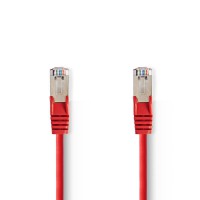 Câble Réseau Cat 5e SF/UTP | RJ45 Mâle - RJ45 Mâle | 10 m | Touche rouge