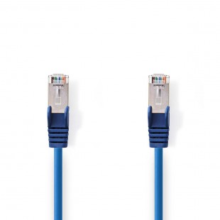 Câble Réseau Cat 5e SF/UTP | RJ45 Mâle - RJ45 Mâle | 15 m | Bleu