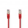 Câble Réseau Cat 5e SF/UTP | RJ45 Mâle - RJ45 Mâle | 15 m | Touche rouge