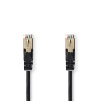 Câble Réseau Cat 5e SF/UTP | RJ45 Mâle - RJ45 Mâle | 20 m | Noir