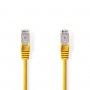 Câble Réseau Cat 5e SF/UTP | RJ45 Mâle - RJ45 Mâle | 20 m | Touche jaune