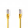 Câble Réseau Cat 5e SF/UTP | RJ45 Mâle - RJ45 Mâle | 5,0 m | Touche jaune