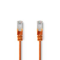 Câble Réseau Cat 5e SF/UTP | RJ45 Mâle - RJ45 Mâle | 7,5 m | Orange