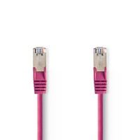 Câble Réseau Cat 5e SF/UTP | RJ45 Mâle - RJ45 Mâle | 7,5 m | Rose