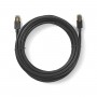 Câble réseau Cat 6 F/UTP | RJ45 (8P8C) Mâle - RJ45 (8P8C) Mâle | 20 m | Anthracite