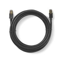 Câble réseau Cat 6 F/UTP | RJ45 (8P8C) Mâle - RJ45 (8P8C) Mâle | 20 m | Anthracite