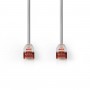 Câble Réseau Cat 6 S/FTP | RJ45 (8P8C) Mâle - RJ45 (8P8C) Mâle | 10 m | Gris