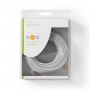 Câble Réseau Cat 6 S/FTP | RJ45 (8P8C) Mâle - RJ45 (8P8C) Mâle | 10 m | Gris