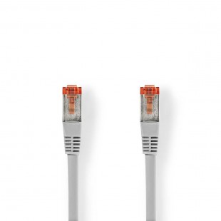 Câble Réseau Cat 6 S/FTP | RJ45 (8P8C) Mâle - RJ45 (8P8C) Mâle | 2,0 m | Gris