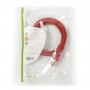 Câble Réseau Cat 6 S/FTP | RJ45 Mâle - RJ45 Mâle | 1,5 m | Touche rouge