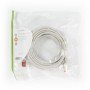 Câble Réseau Cat 6 S/FTP | RJ45 Mâle - RJ45 Mâle | 10 m | Gris