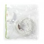 Câble Réseau Cat 6 S/FTP | RJ45 Mâle - RJ45 Mâle | 20 m | Blanc