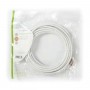 Câble Réseau Cat 6 S/FTP | RJ45 Mâle - RJ45 Mâle | 5,0 m | Blanc