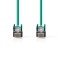 Câble Réseau Cat 6 S/FTP | RJ45 Mâle - RJ45 Mâle | 7,5 m | Touche Verte