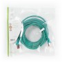 Câble Réseau Cat 6 S/FTP | RJ45 Mâle - RJ45 Mâle | 7,5 m | Touche Verte
