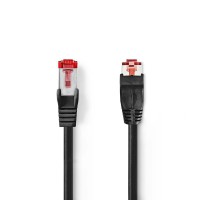 Câble Réseau Cat 6 SF/UTP | RJ45 Mâle - RJ45 Mâle | 1,0 m | Noir