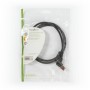 Câble Réseau Cat 6 SF/UTP | RJ45 Mâle - RJ45 Mâle | 1,0 m | Noir