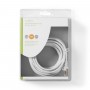 Câble Réseau CAT5e SF/UTP | Câble RJ45 (8P8C) Mâle vers RJ45 (8P8C) Mâle | 5,0 m | Blanc