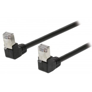 Câble Réseau CAT5e SF/UTP RJ45 (8P8C) Mâle - RJ45 (8P8C) Mâle 3.00 m Noir