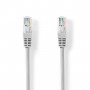 Lot de 30 : Câble Réseau CAT5e UTP | RJ45 Mâle | RJ45 Mâle | 5,0 m | Gris