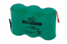 Pack accus NiMH 3.6 V 60 mAh