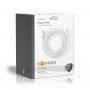 Câble Réseau CAT6 S/FTP | Câble RJ45 (8P8C) Mâle vers RJ45 (8P8C) Mâle | 30 m | Blanc