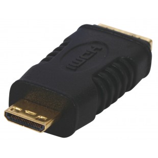 HDMI - mini HDMI adaptateur plaqué or