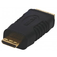 HDMI - mini HDMI adaptateur plaqué or