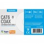 Câble Réseau CAT6 UTP Aucun - Aucun 20 m Blanc