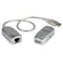 Câble USB 1.1 USB A Mâle / RJ45 Socket - RJ45 Socket / USB A Femelle 60 m Gris