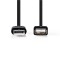 Câble USB 2.0 | A Mâle - A Femelle | 2,0 m | Noir